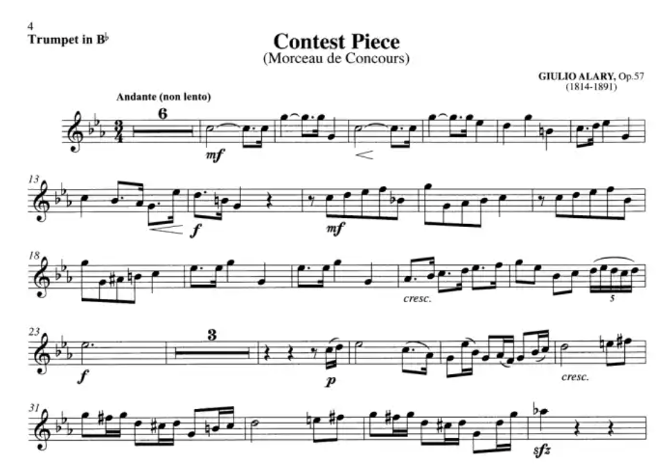 Solos for Trumpet - 23 Recital Pieces with Piano Book