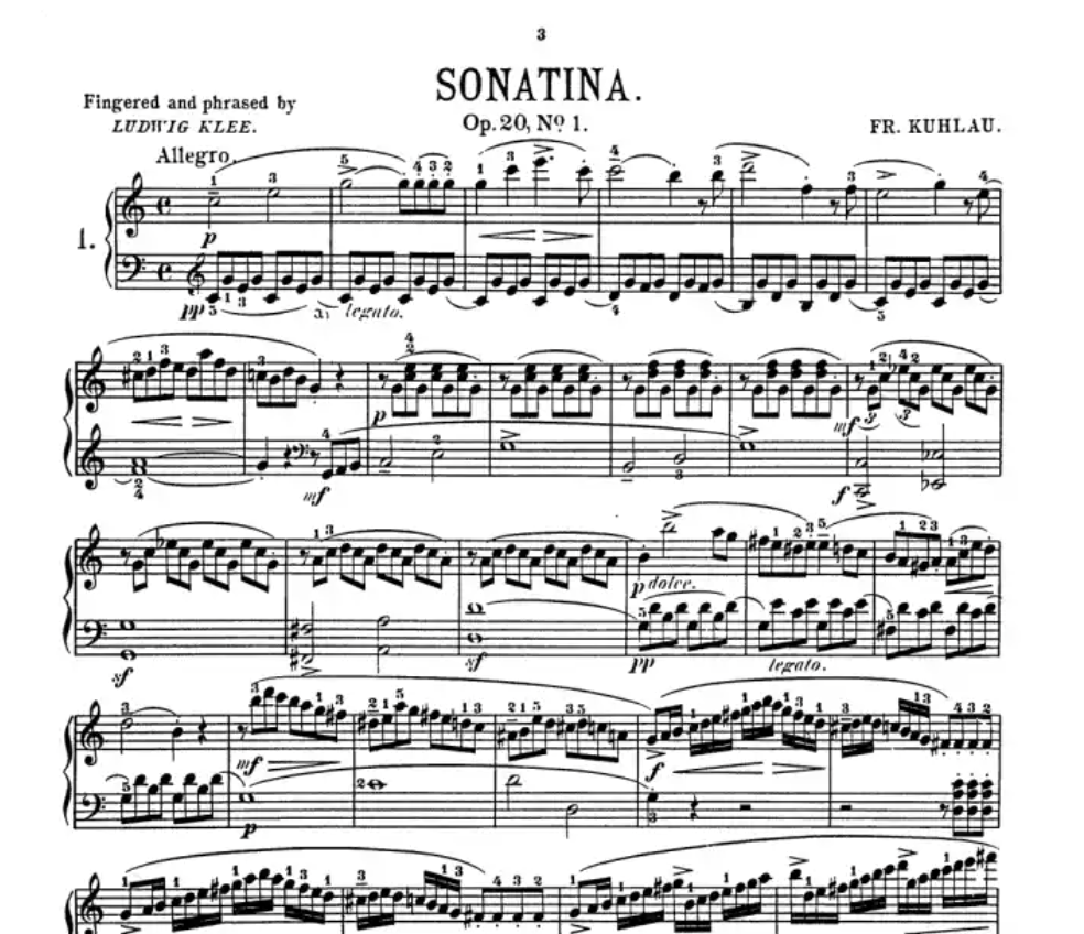 Sonatina Album For Piano Book (Abridged Edition)