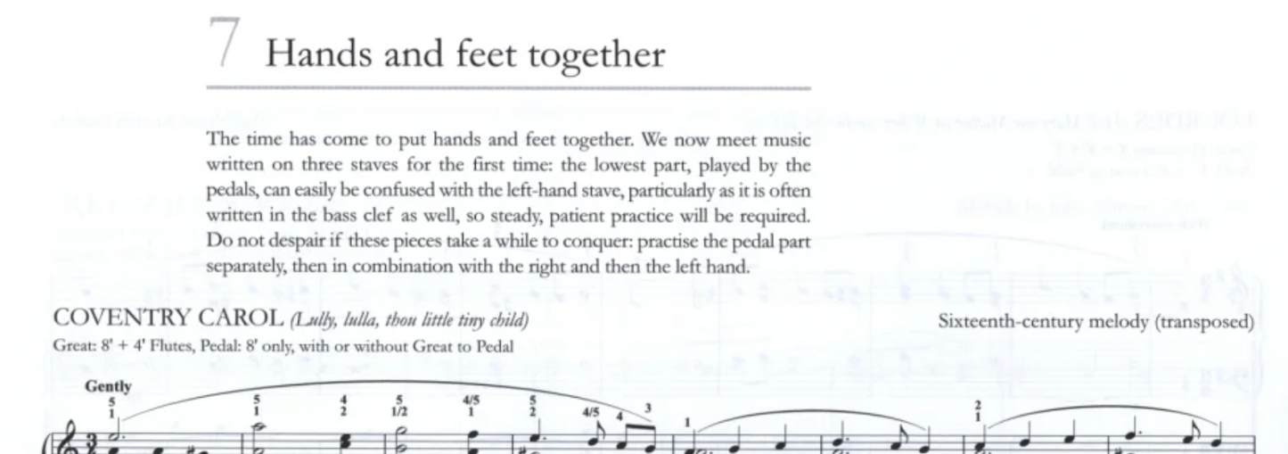 The Church Organist Volume 1 Book - Technique Of Organ Playing