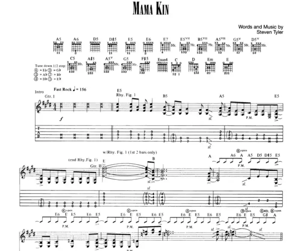 Guns N Roses Complete Volume 2 Guitar Tab Book (Songs M-Z)