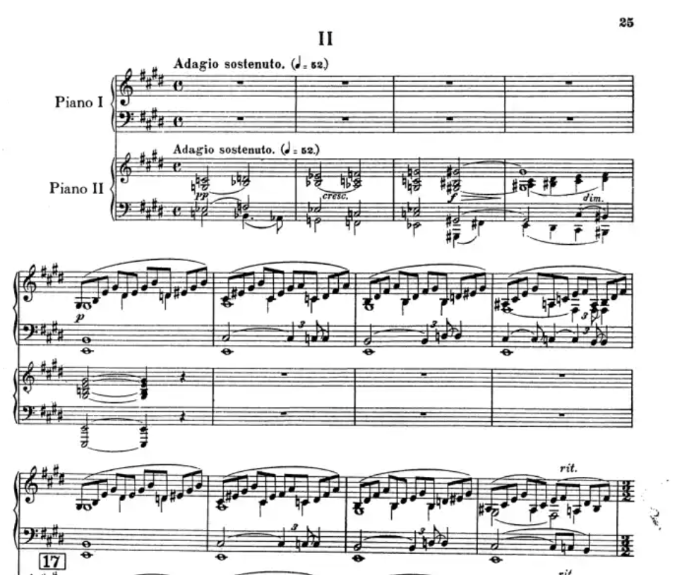 Rachmaninoff - Piano Concerto No 2 Op 18 Book (2 Piano/ 4 Hands)