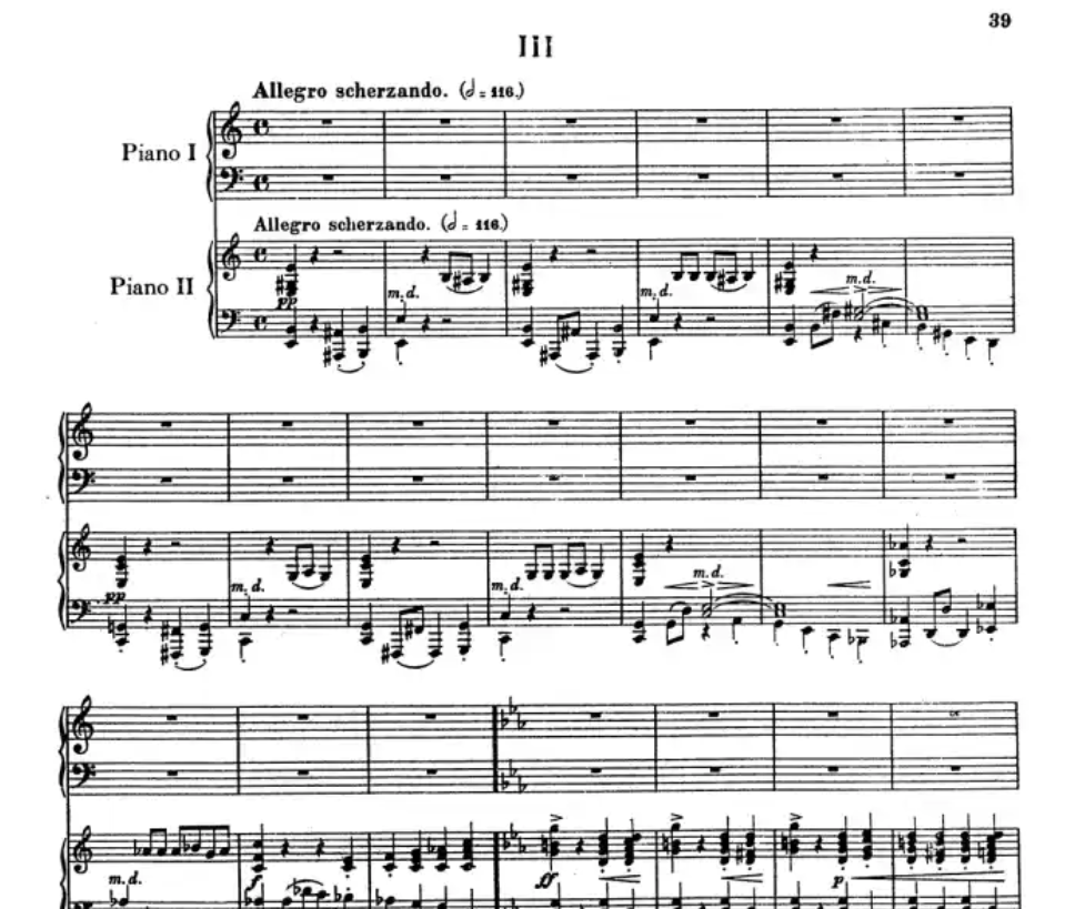 Rachmaninoff - Piano Concerto No 2 Op 18 Book (2 Piano/ 4 Hands)