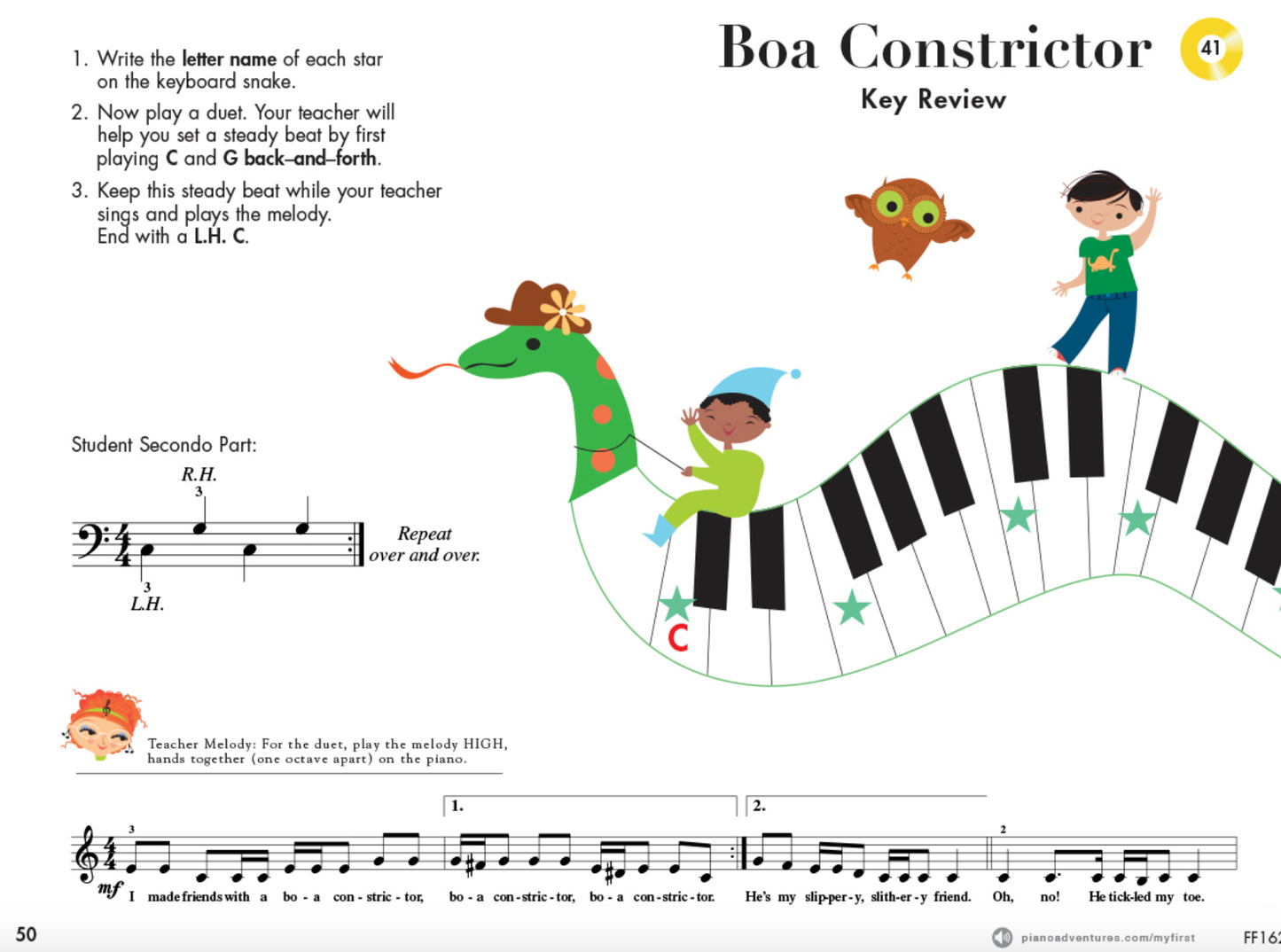 My First Piano Adventure - Writing Book A