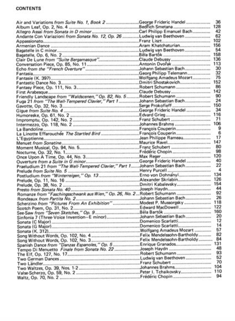 Denes Agay - Early Advanced Classics To Moderns - Piano Book (50 Pieces)