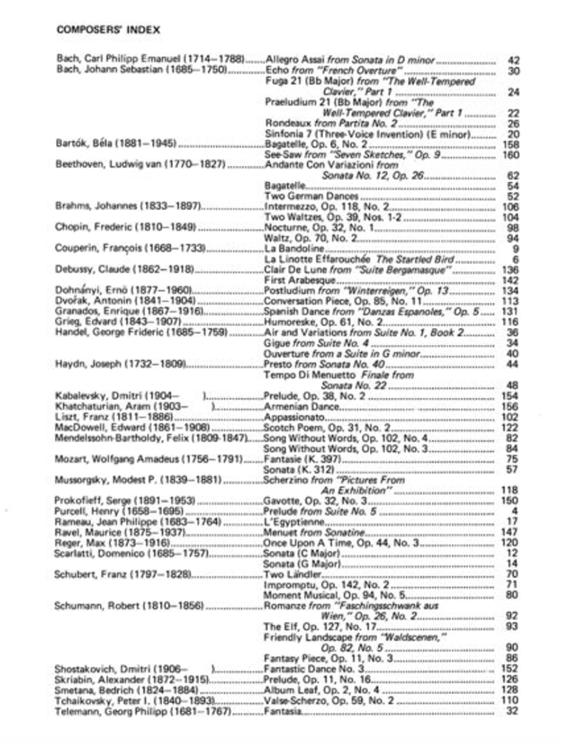 Denes Agay - Early Advanced Classics To Moderns - Piano Book (50 Pieces)