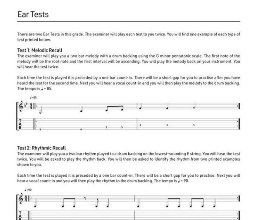 Rockschool Guitar Grade 3 Book (2024+) New Edition
