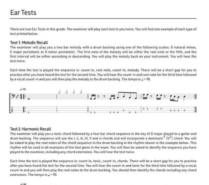 Rockschool Bass Grade 6 Book (2024+) New Edition