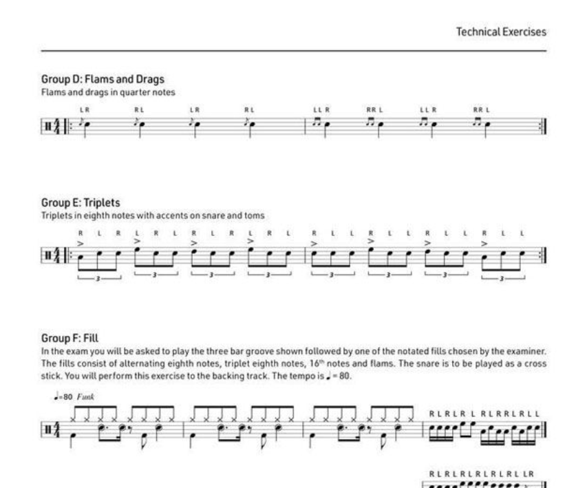 Rockschool Drums Grade 3 Book (2024+) New Edition