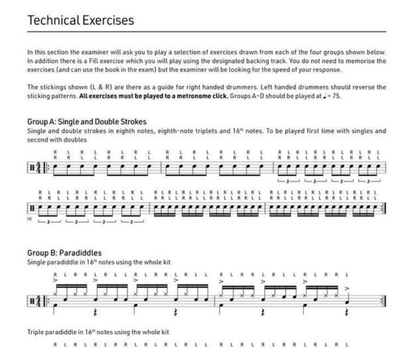 Rockschool Drums Grade 4 Book (2024+) New Edition