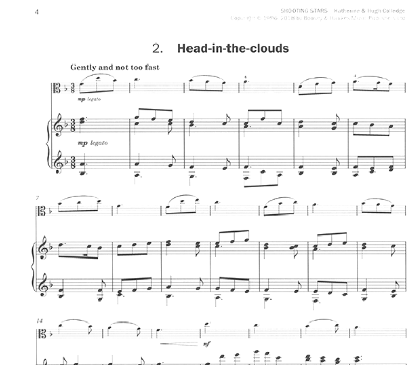 Shooting Stars - Viola With Piano Accompaniment Book/Ola (New Edition)