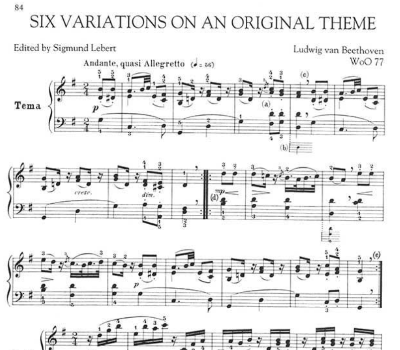 Indispensable Beethoven Collection - 12 Piano Pieces Book