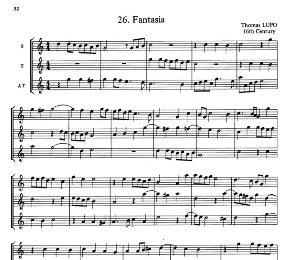 The Recorder Consort - Book 2 (44 Pieces)
