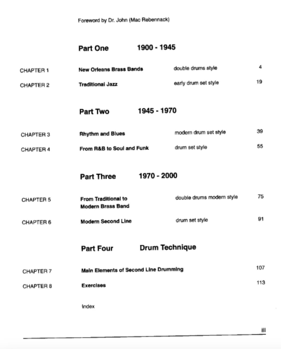 Second Line - 100 Years Of New Orleans Drumming Book/Cd