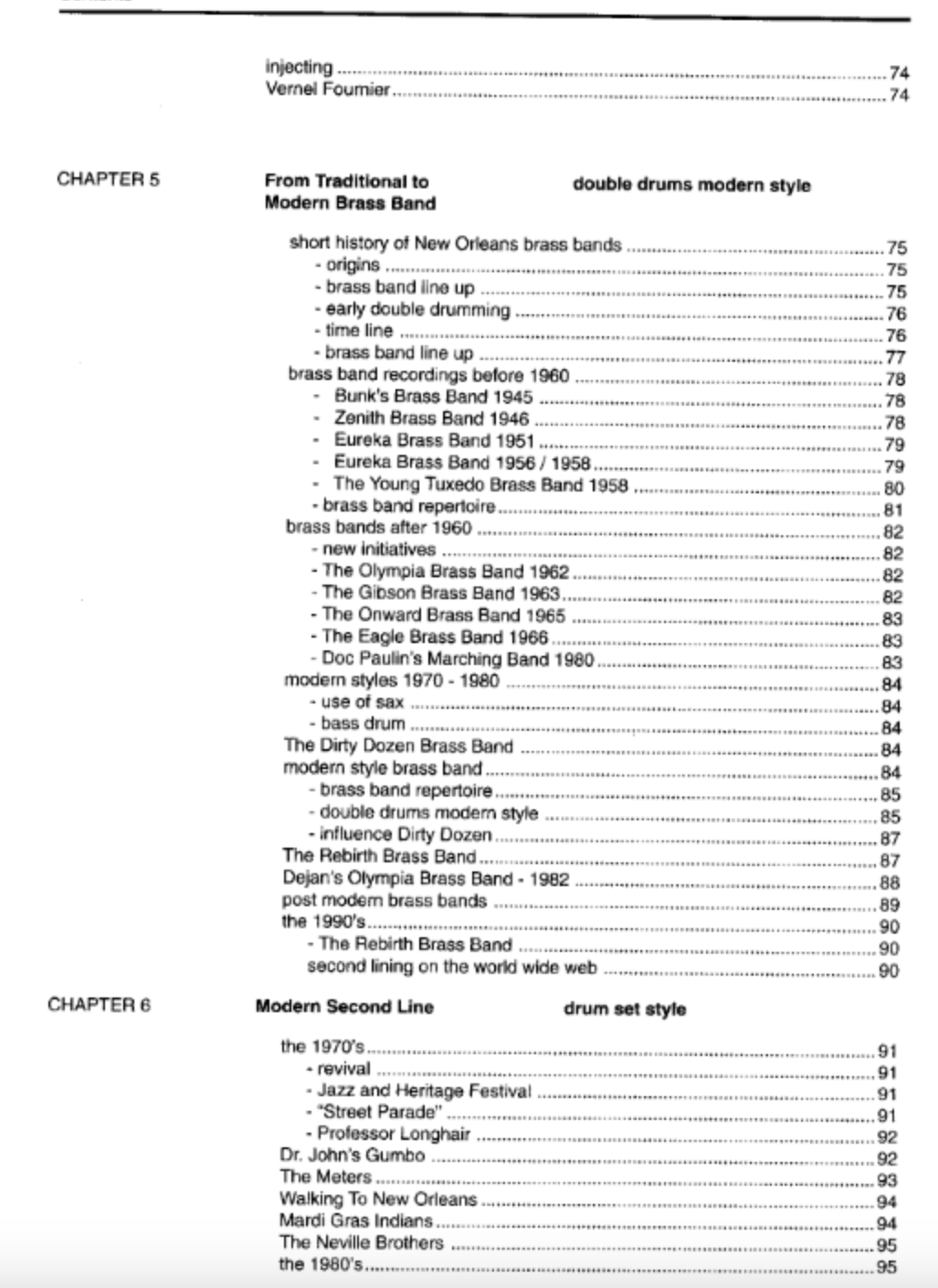 Second Line - 100 Years Of New Orleans Drumming Book/Cd