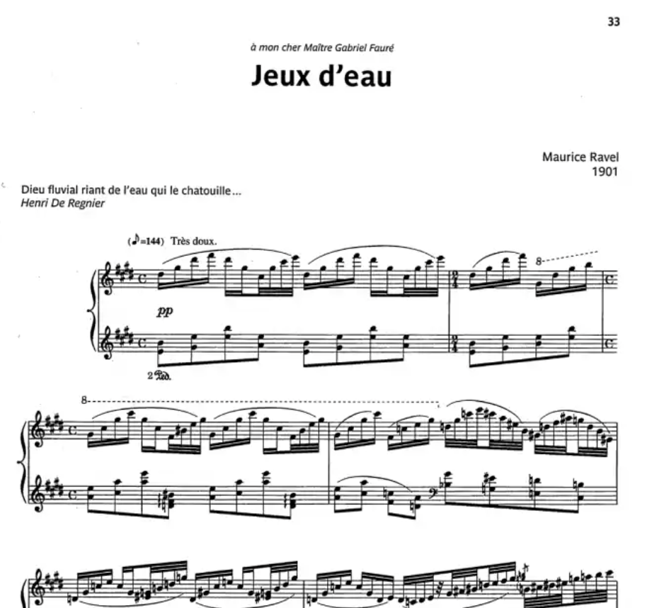 Maurice Ravel Works For Piano Book (24 Pieces)