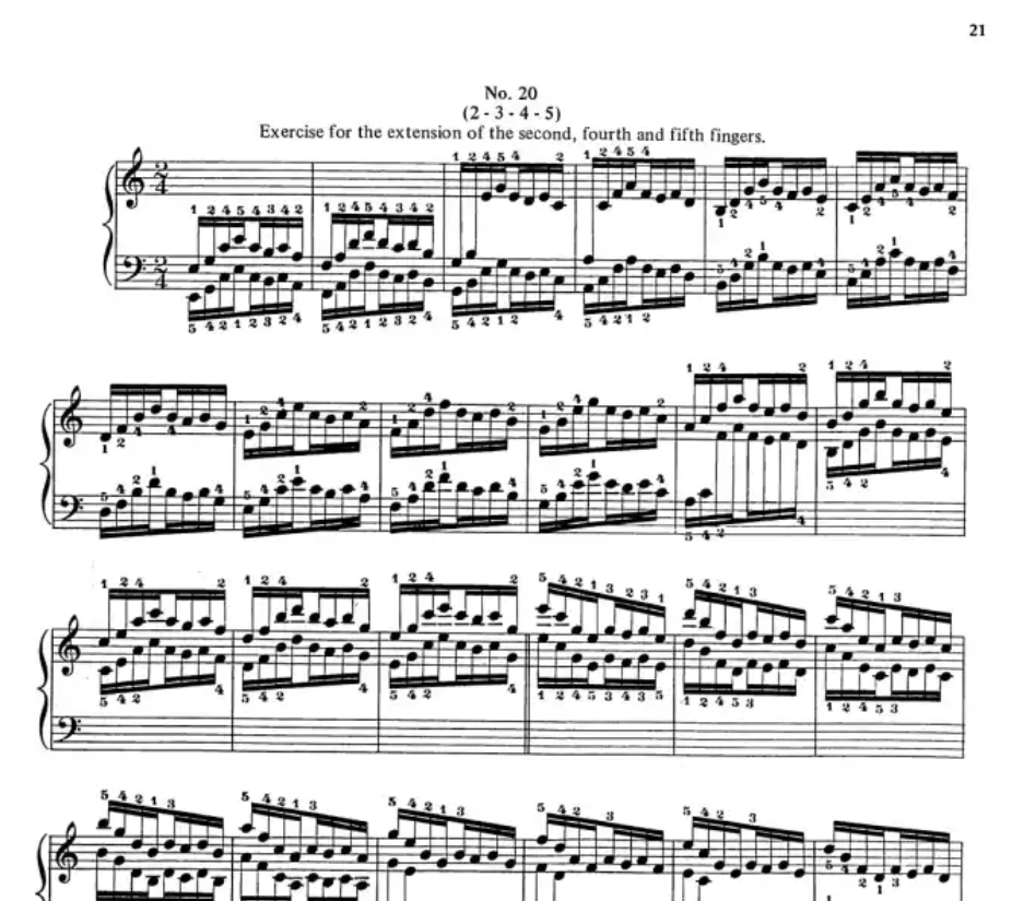Hanon - The Virtuoso Pianist Complete Book