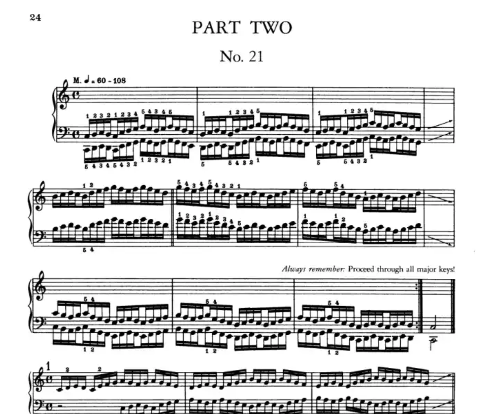 Hanon - Virtuoso Pianist Complete Book