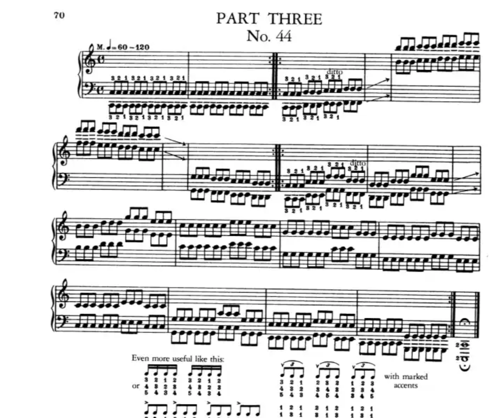 Hanon - Virtuoso Pianist Complete Book