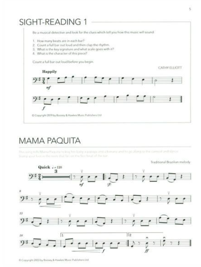 Grade By Grade - Double Bass Grade 1 Book/Ola