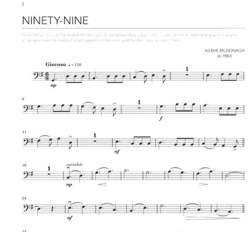 Grade By Grade Double Bass Grade 2 Book/Ola