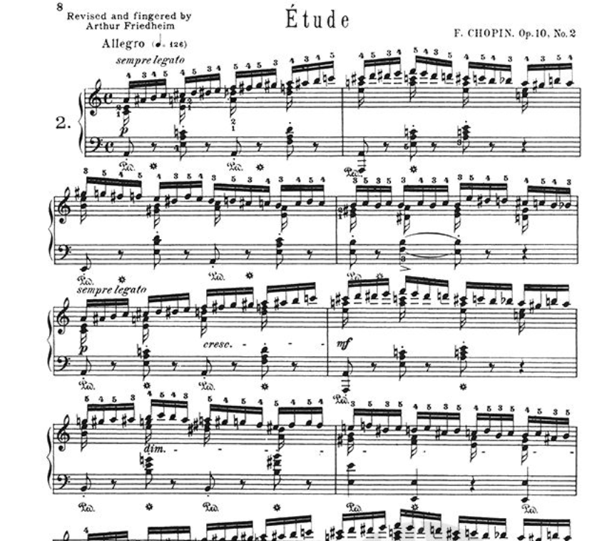 Chopin - Etudes For Piano Book