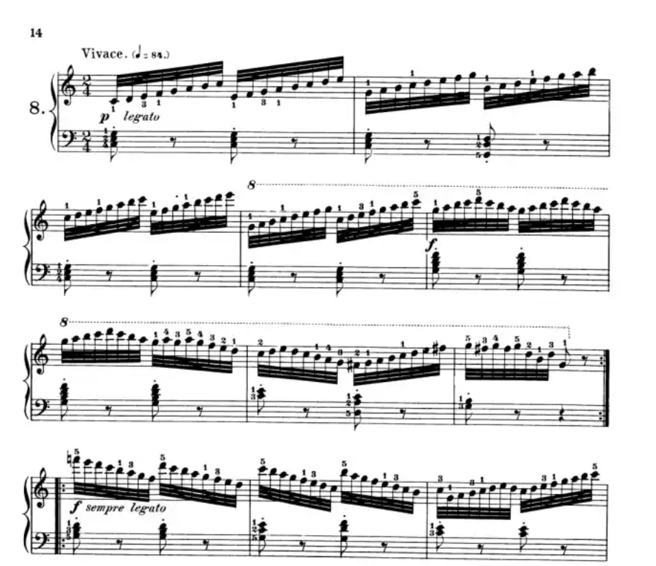 Carl Czerny - 30 New Studies in Technics Op. 849 Piano Book