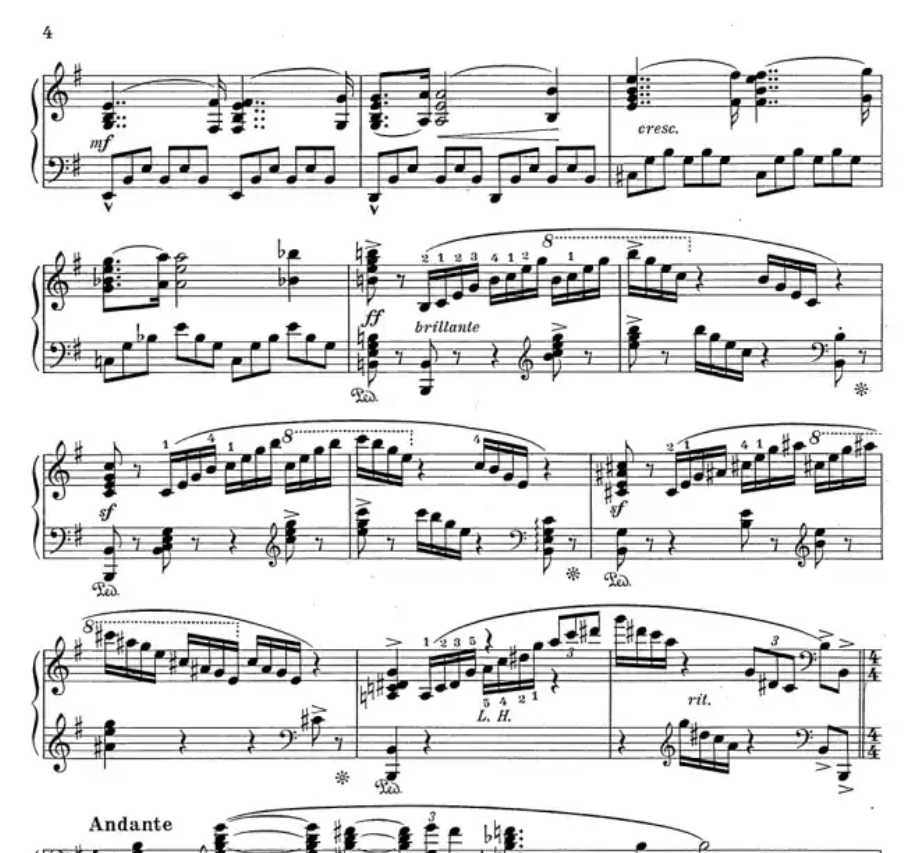 Richard Addinsell - Warsaw Concerto For Piano Solo Book