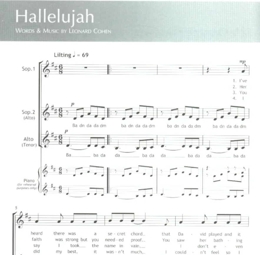 Just Voices Classic Pop Book - SAT/SSA A Cappella