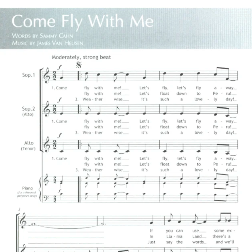Just Voices Jazz Book - SSA/Sat A Cappella