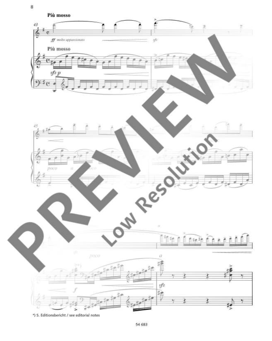 Josef Suk - 4 Pieces Op 17 Violin with Piano Accompaniment Book (Urtext Edition)