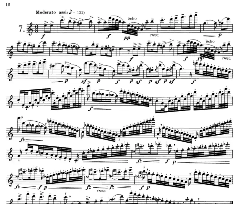 Nicolo Paganini - 24 Caprices Op 1 Flute Book