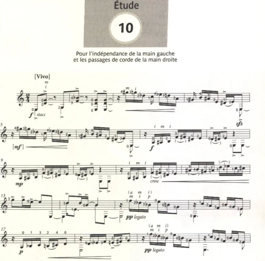 Leo Brower - Etudes Simples For Guitar (Book/Audio)