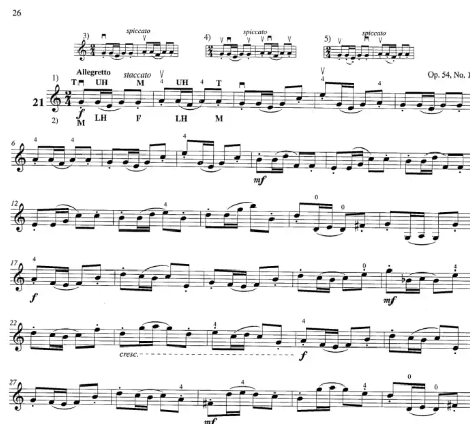 Franz Wohlfahrt - Foundation Studies for the Violin - Book 1 (Book/DVD)