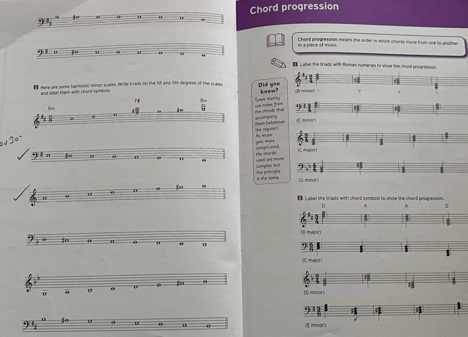 Trinity Theory Of Music Workbook - Grade 3 Book