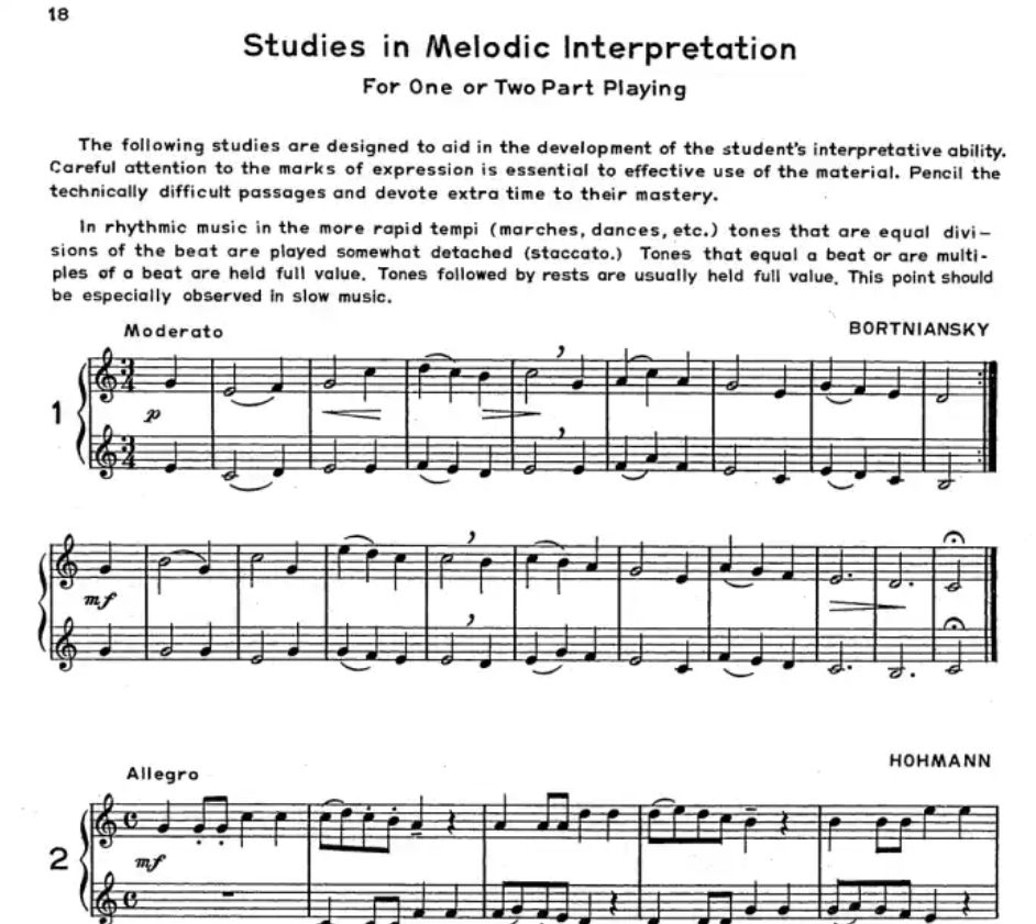 Rubank Advanced Method Trumpet - Volume 1 Book