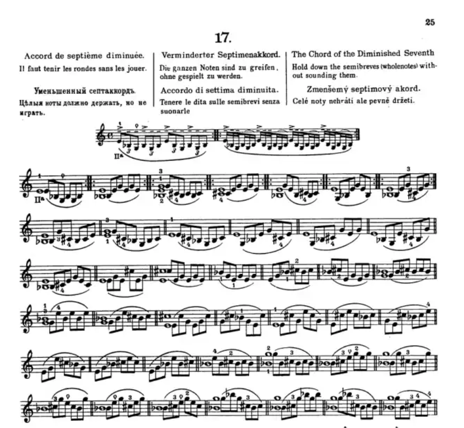 Otakar Sevcik - Cello Studies Opus 1 - Part 1 Book