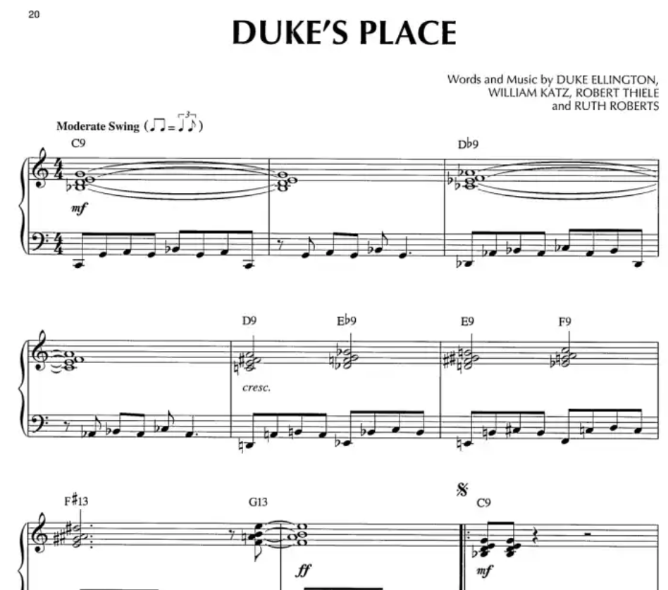 Classic Jazz - Jazz Piano Solos Volume 22 Book (23 Songs)