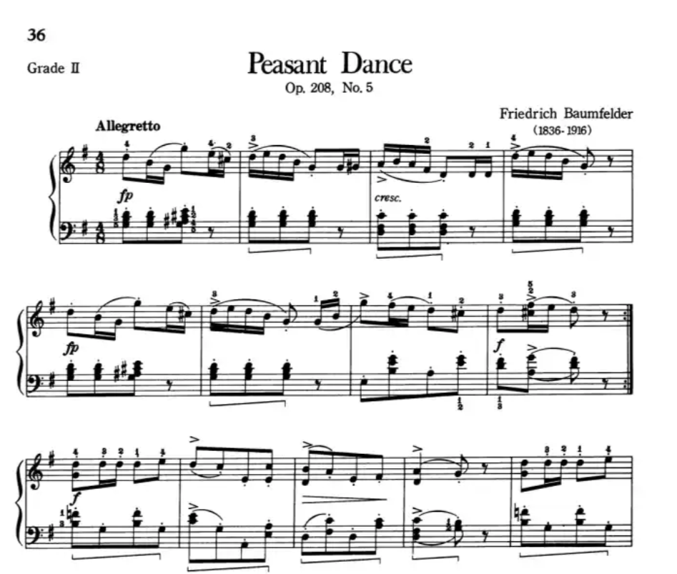 Piano Pieces For Children Series 3 Book (100 Songs)