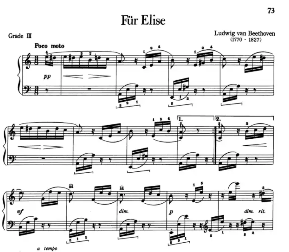 Piano Pieces For Children Series 3 Book (100 Songs)