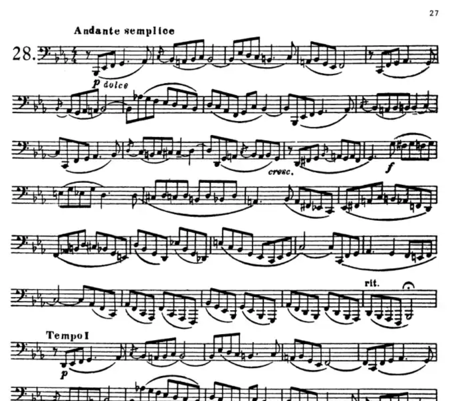 Vladislav Blazhevich - 70 Studies For Bb Tuba Volume 1 Book