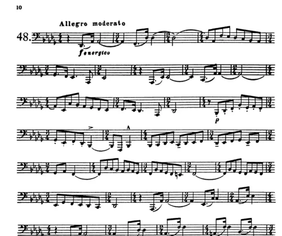 Vladislav Blazhevich - 70 Studies For Bb Tuba Volume 2 Book