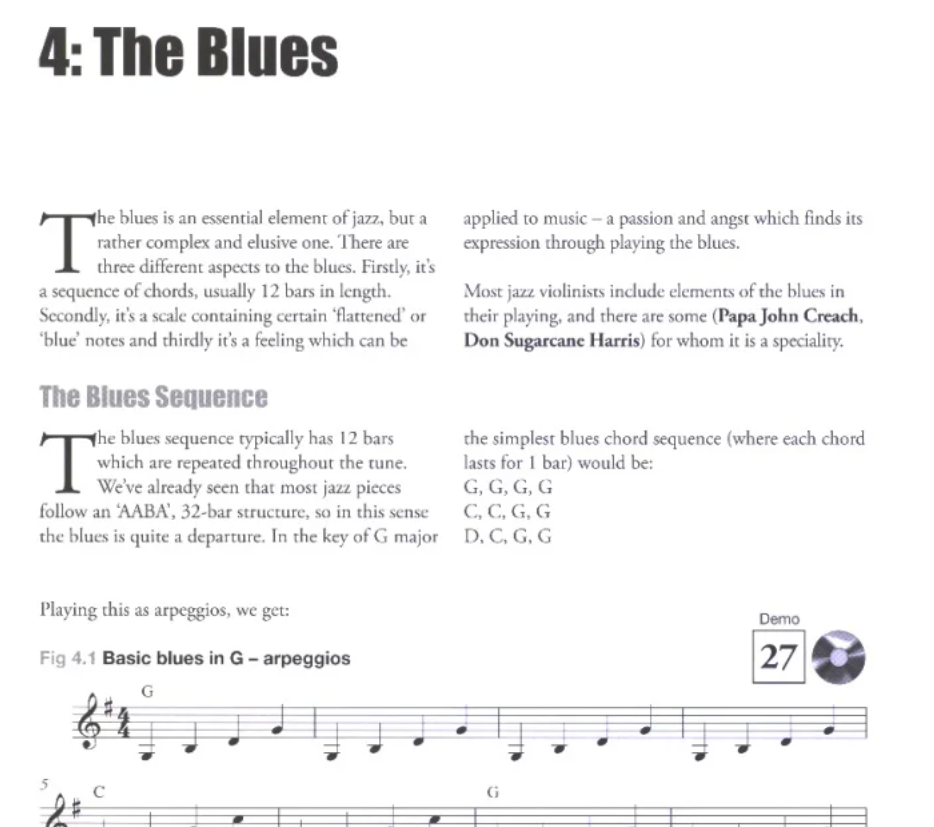 Exploring Jazz Violin Book/Online Audio