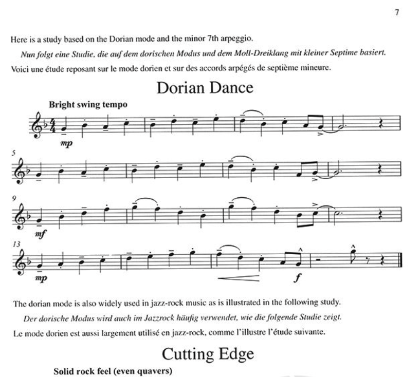 James Rae- Jazz Scale Studies Saxophone Book
