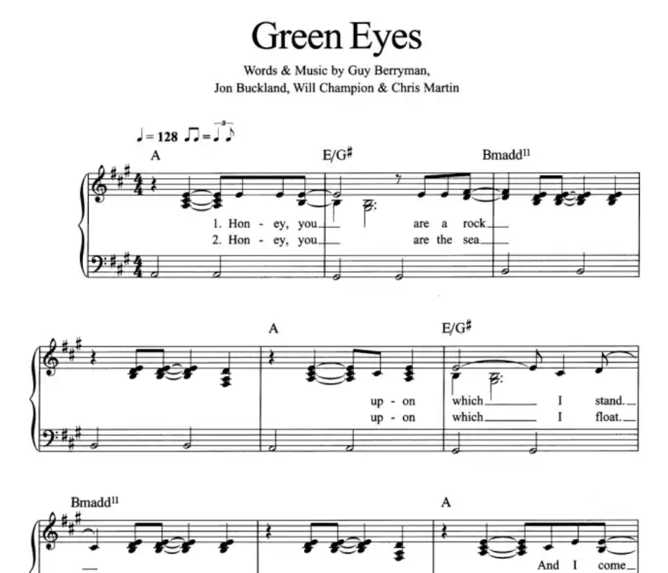 Its Easy To Play Coldplay - Piano/Vocal/Guitar Songbook