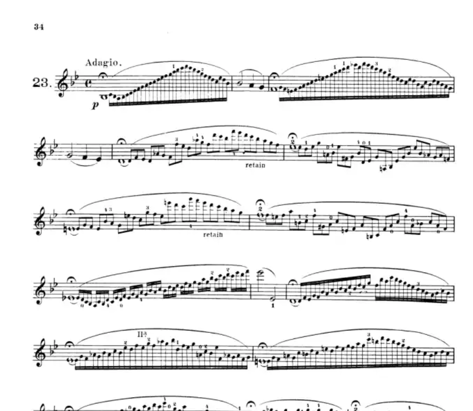 Kreutzer - 42 Studies or Caprices For Violin Book