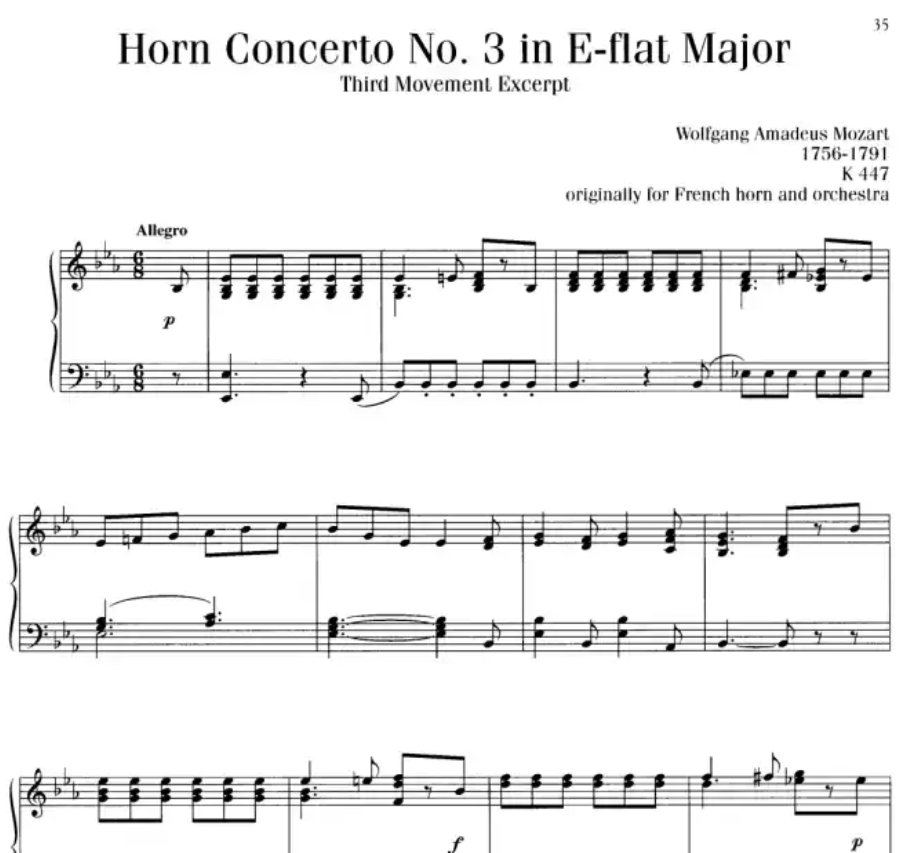 Mozart Intermediate To Advanced Piano Solo Book (45 Selections)