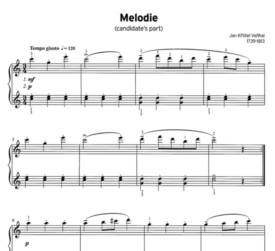 Trinity Piano Exam Pieces & Exercises Grade 1 (2023)