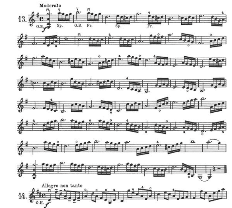 Wohlfahrt - 60 Studies Op 45 For Violin Solo Book