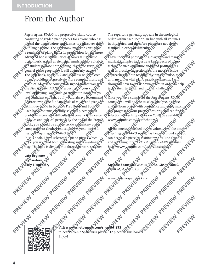 Play It Again Piano Prep Book