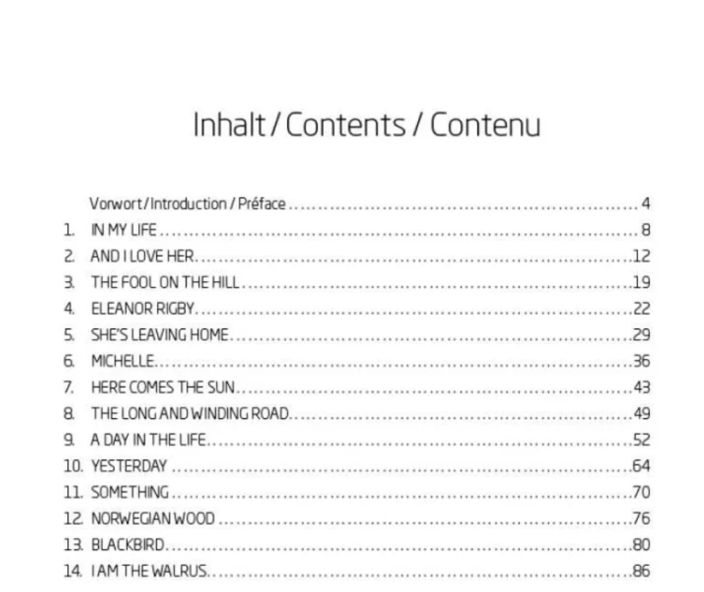 The Beatles Arranged For Guitar Book By Dominic Miller (14 Expressive Solos) - Back in Stock Late January